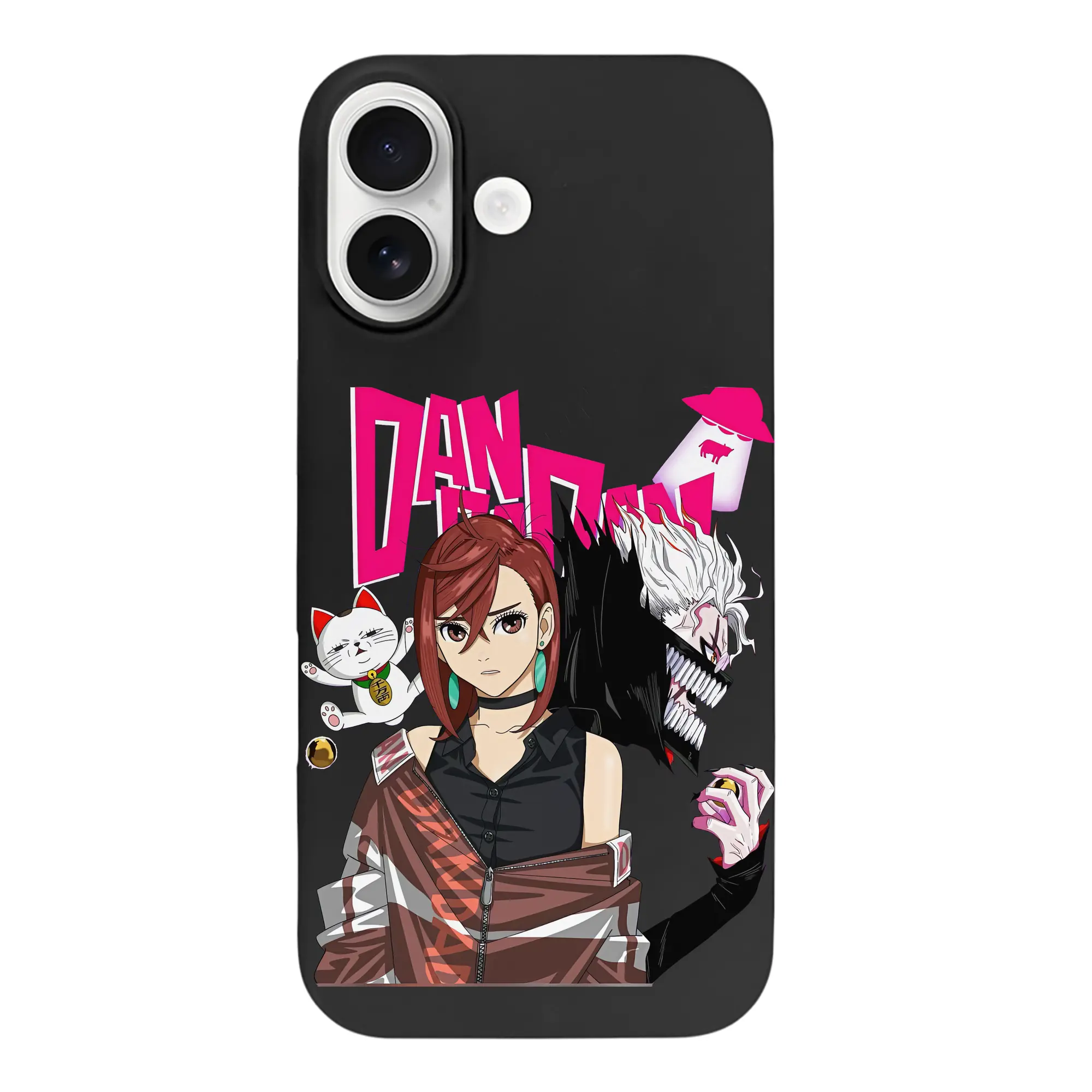 ダンダダン グッズ,綾瀬桃 - iPhone 17 シリーズ シリコンケース 薄型 耐衝撃 指紋防止 ソフトタッチカバー 精密フィット 傷防止 保護ケース iPhone 17/17 Air/17 Pro/17 Pro Max 対応